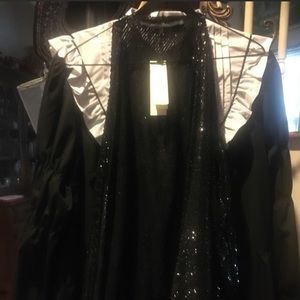 Urban Zen by Donna Karan Black Open Top Sequin (READ DESC)